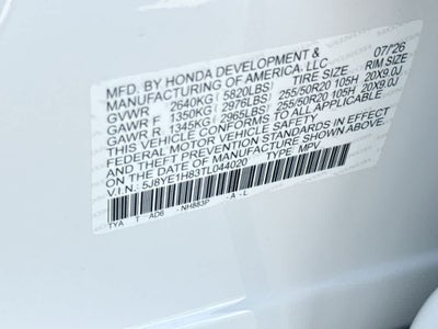 2026 Acura MDX w/Advance Package