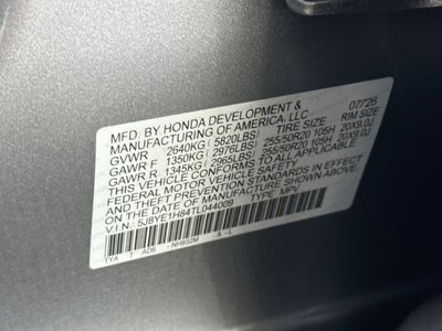 2026 Acura MDX with Advance Package