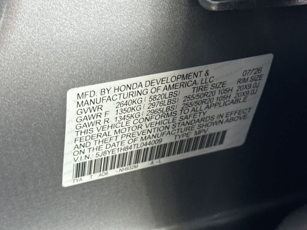 2026 Acura MDX with Advance Package