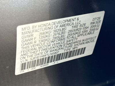 2026 Acura MDX with Advance Package