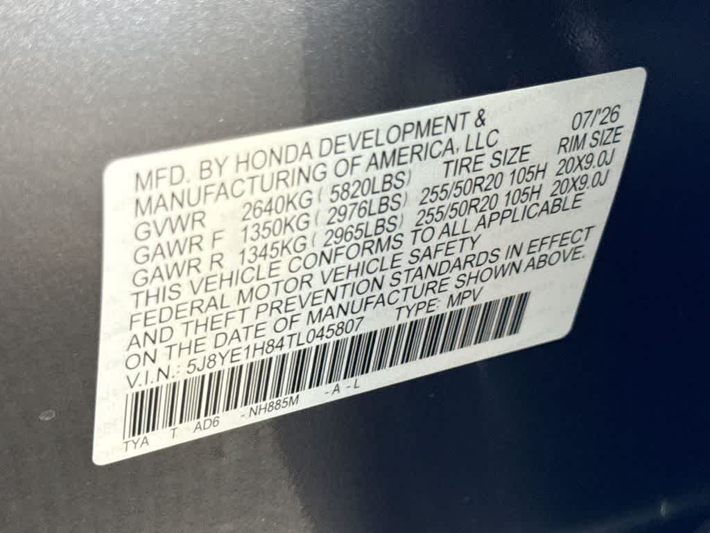 2026 Acura MDX with Advance Package