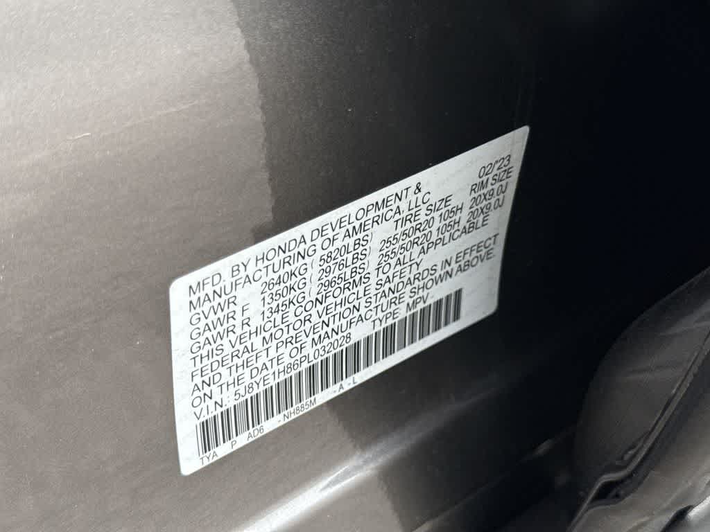 2023 Acura MDX w/Advance Package