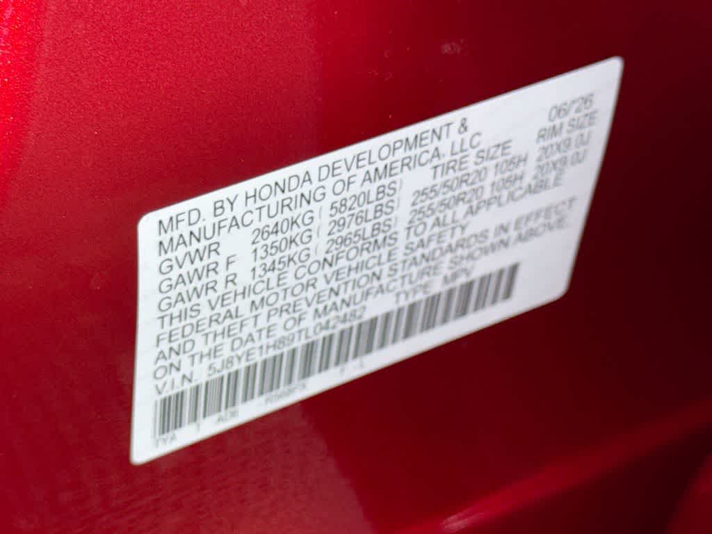 2026 Acura MDX w/Advance Package