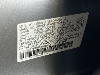 2026 Acura MDX with Advance Package