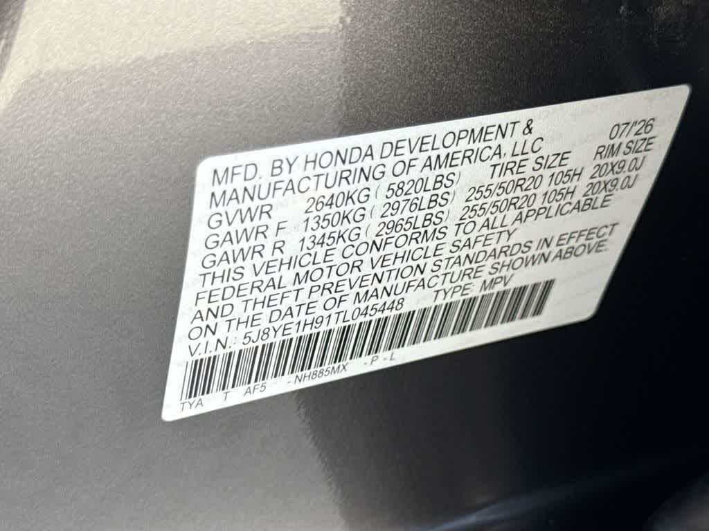 2026 Acura MDX A-Spec with Advance Package