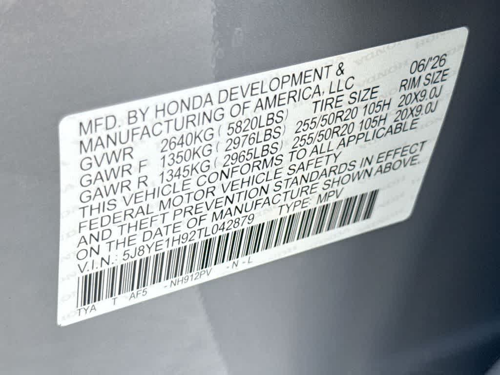 2026 Acura MDX w/A-Spec Advance Package