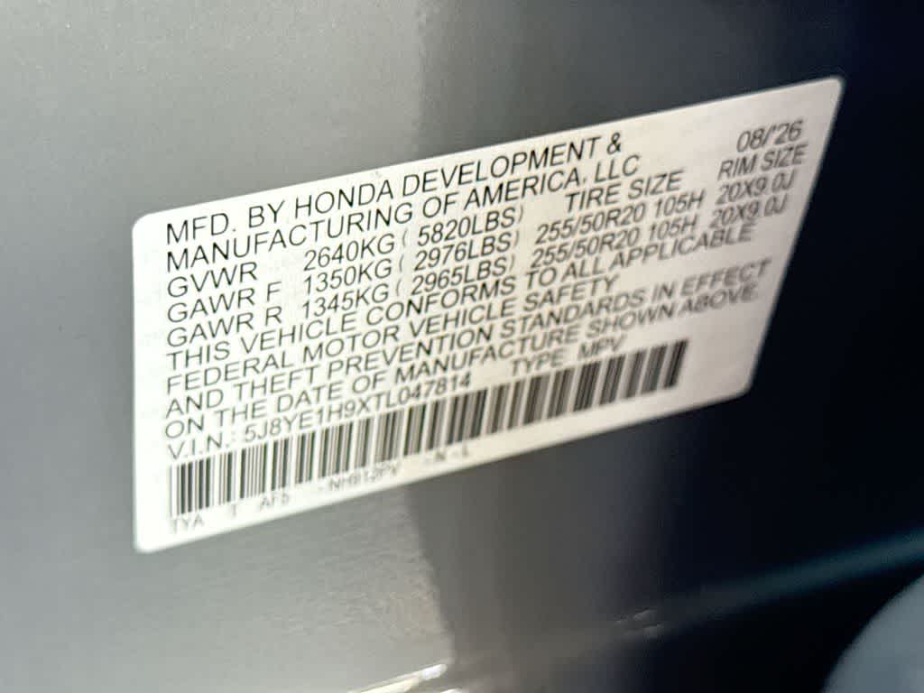 2026 Acura MDX A-Spec with Advance Package