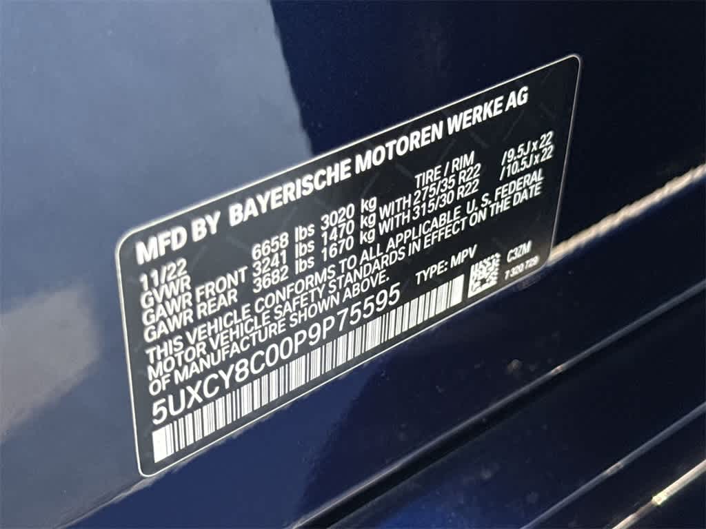 2023 BMW X6 M50i M50i