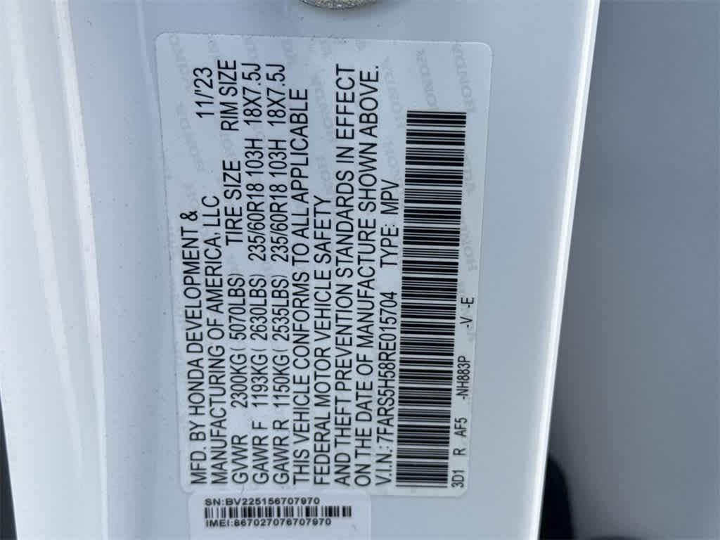 2024 Honda CR-V Hybrid Sport