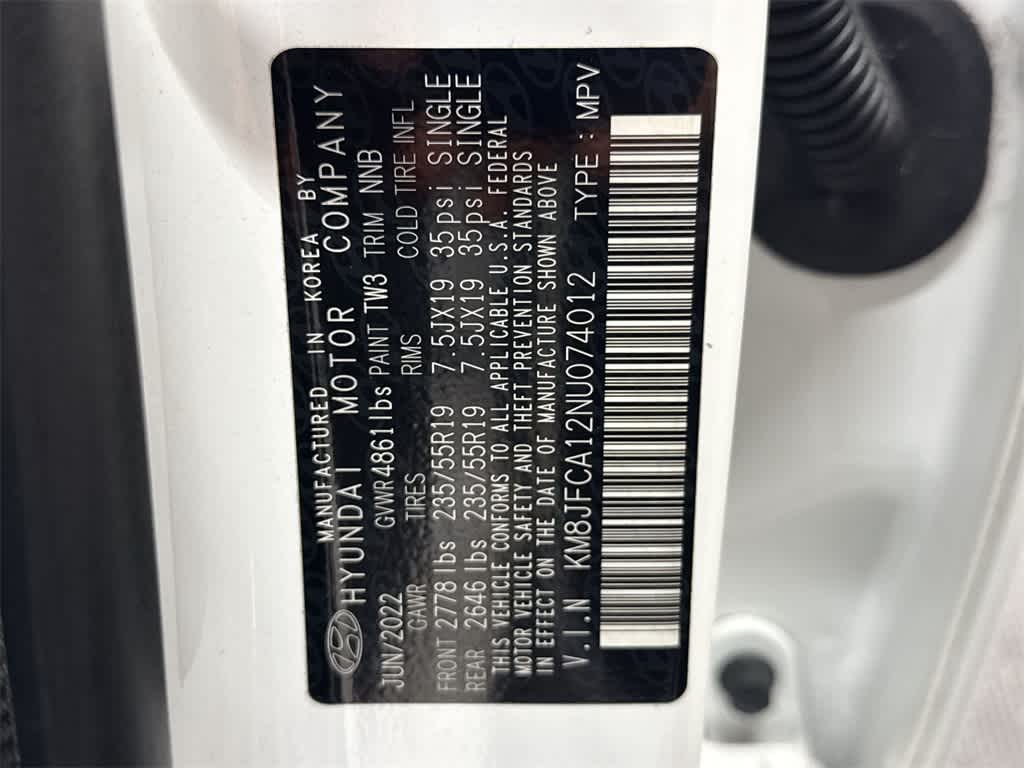 2022 Hyundai Tucson Hybrid SEL Convenience