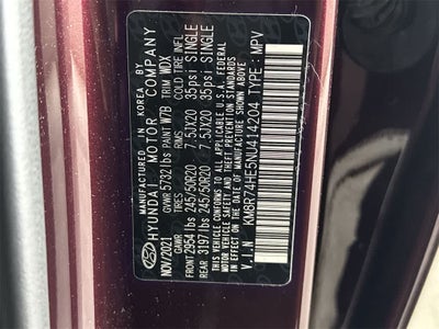 2022 Hyundai Palisade Calligraphy