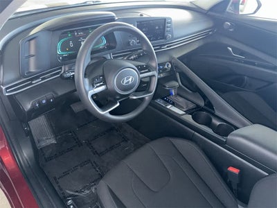 2025 Hyundai Elantra Hybrid Blue