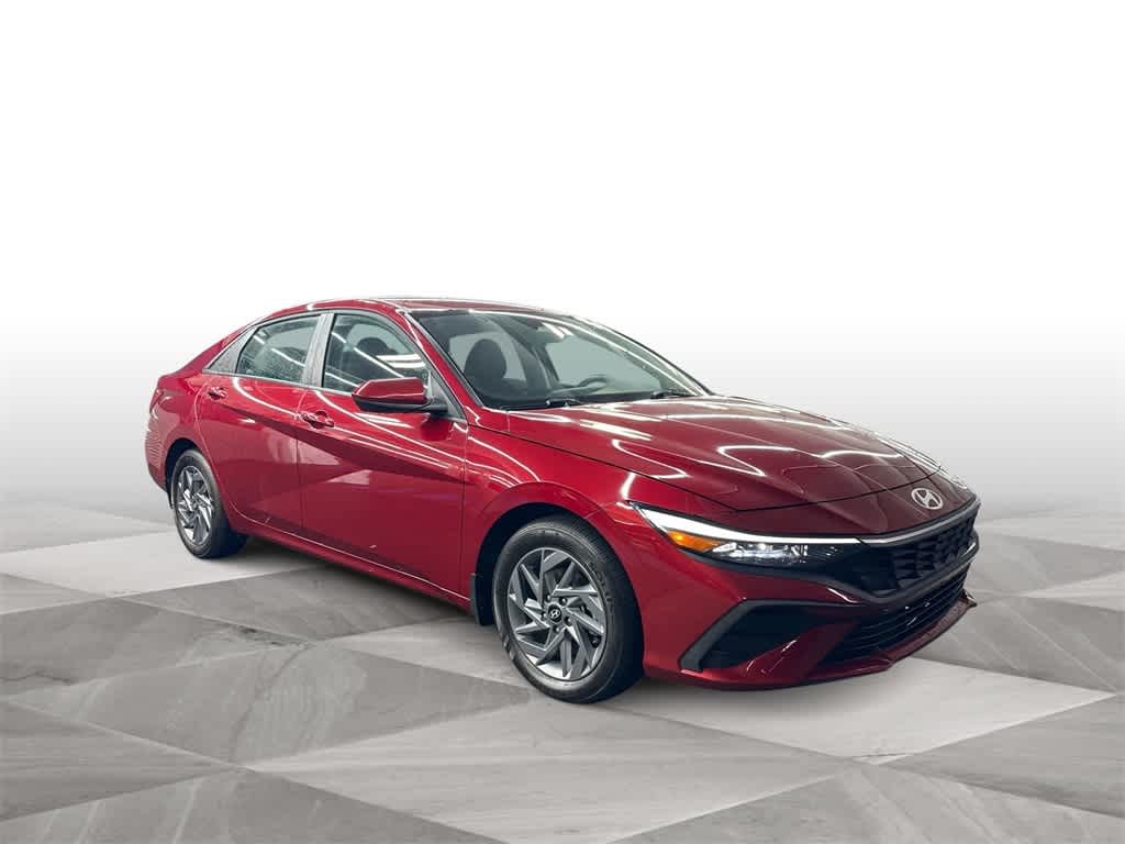 2025 Hyundai Elantra Hybrid Blue