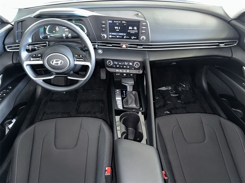 2025 Hyundai Elantra Hybrid Blue