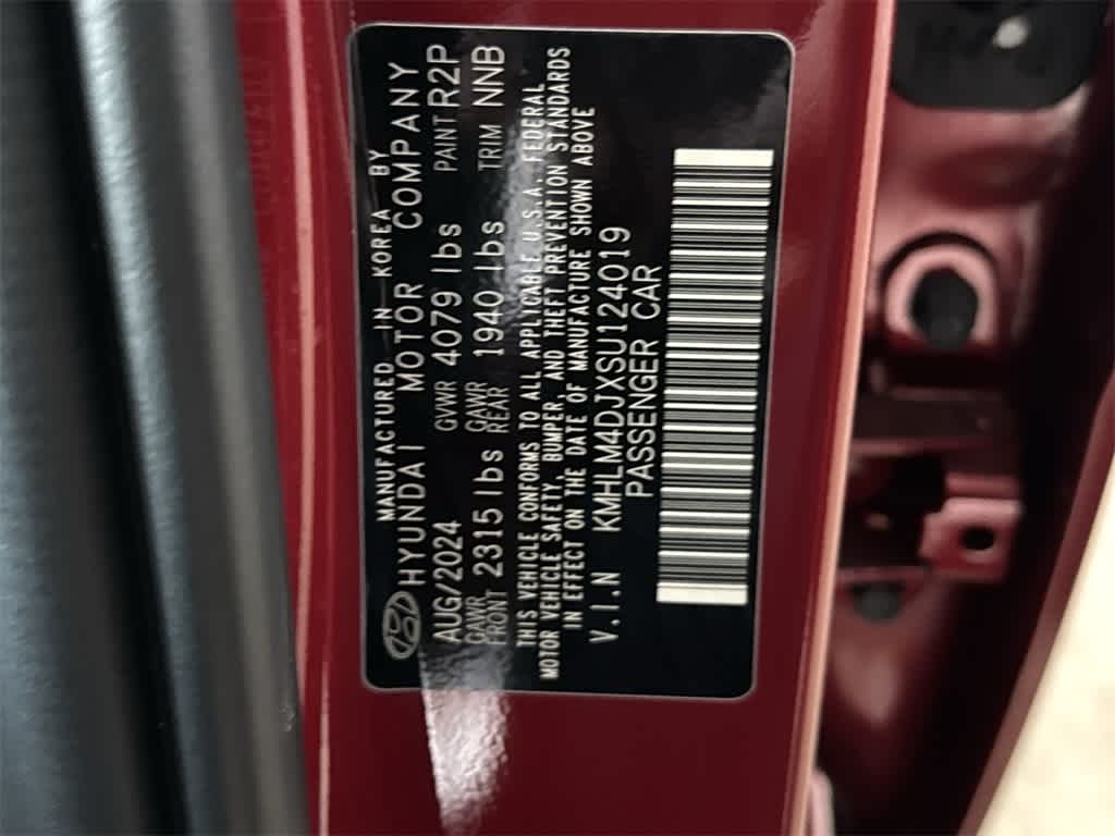 2025 Hyundai Elantra Hybrid Blue