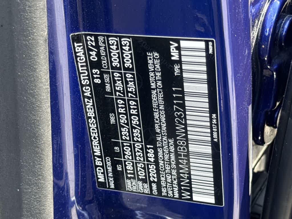 2022 Mercedes-Benz GLB 250 GLB 250