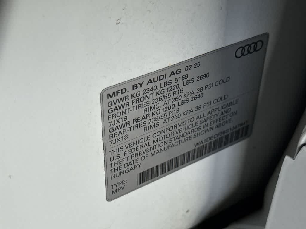 2025 Audi Q3 S line Premium