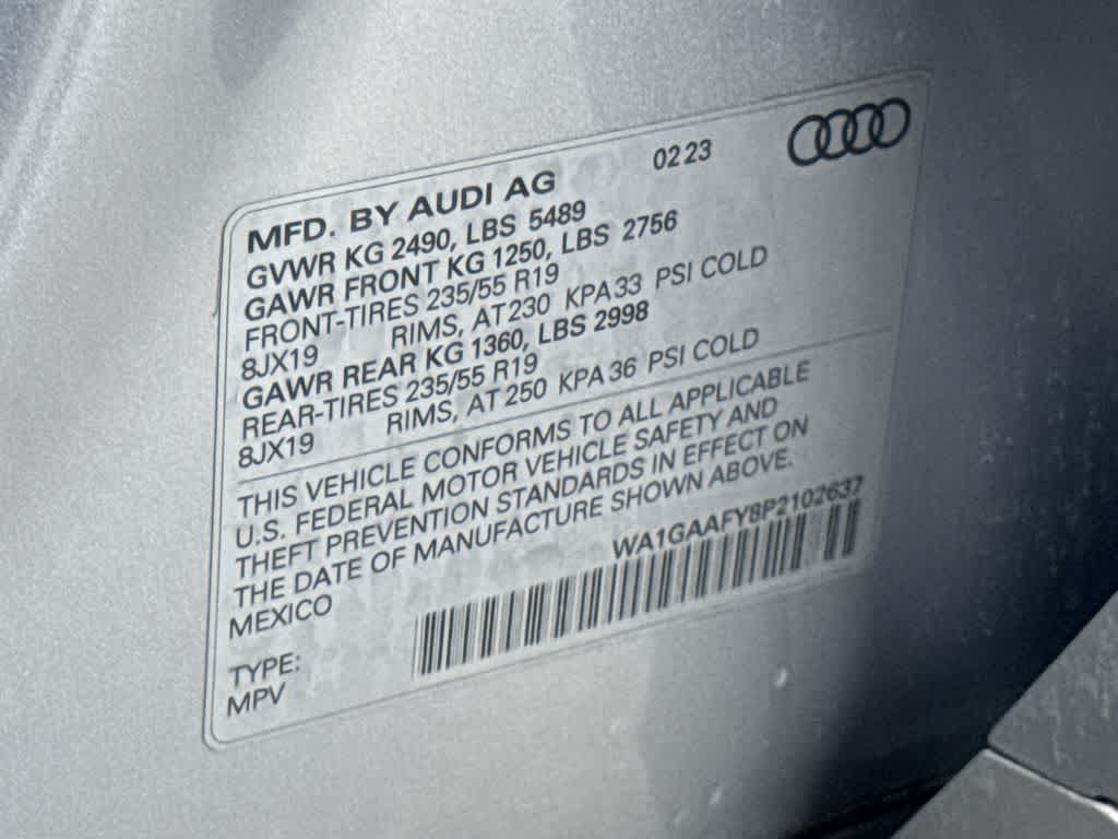 2023 Audi Q5 S line Premium